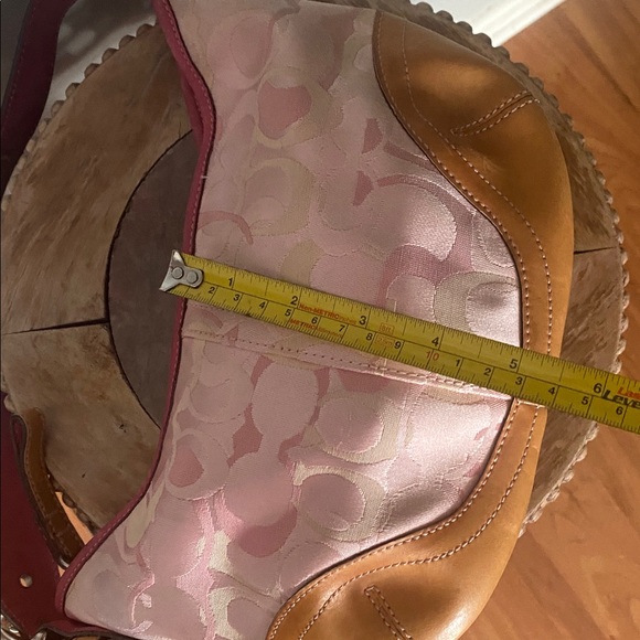 🌸🤎Y2K Coach small Optic Pink Soho Hobo purse🤎🌸 - Picture 14 of 15